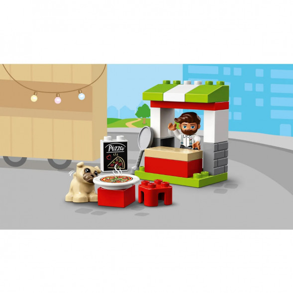 Конструктор LEGO DUPLO 10927 Town Киоск-пиццерия в Туле