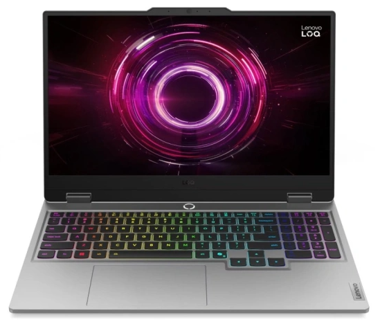Ноутбук Lenovo LOQ 15AHP10 (83JG003EPB) (15.6 &amp;quot;, Ryzen 7 250 3.3 ГГц, 8 ядер, 16 Гб DDR5, 512 Гб SSD, GeForce RTX 5050, Windows 11 Home), Серый в Туле