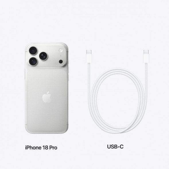 Смартфон Apple iPhone 18 Pro 256GB (SIM + eSIM), Silver в Туле