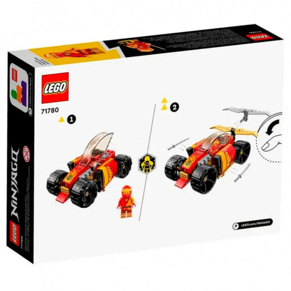 Конструктор LEGO Ninjago 71780 Гоночный автомобиль ниндзя Кая в Туле