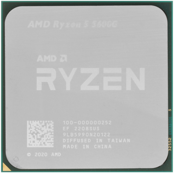 Процессор AMD Ryzen 5 5600G BOX (100-100000252BOX) AM4 в Туле