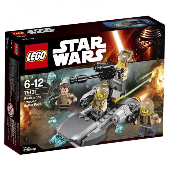Конструктор LEGO Star Wars 75131 Боевой набор Сопротивления в Туле