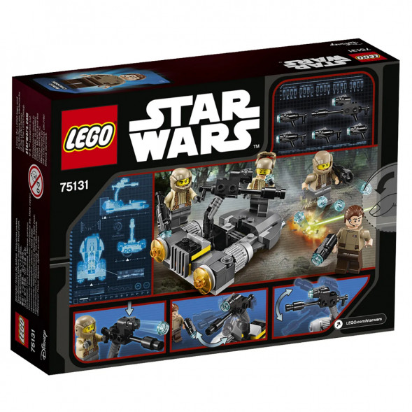 Конструктор LEGO Star Wars 75131 Боевой набор Сопротивления в Туле