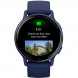 Умные часы Garmin Vivoactive 5, синие с металлически-синим безелем и силиконовым ремешком 010-02862-12 в Туле