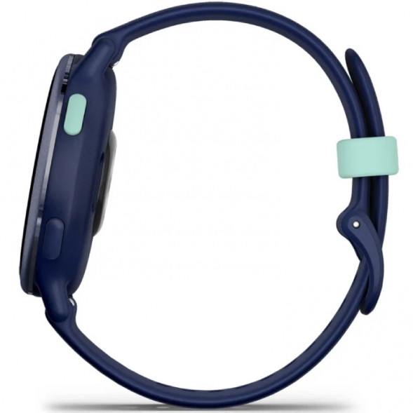 Умные часы Garmin Vivoactive 5, синие с металлически-синим безелем и силиконовым ремешком 010-02862-12 в Туле
