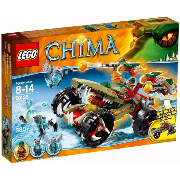 Конструктор LEGO Legends of Chima 70135 Огненный Страйкер Краггера в Туле