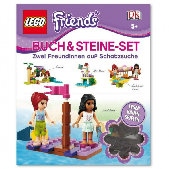 Книга и набор кубиков LEGO Friends Buch &amp;amp; Steine-Set Zwei Freundinnen auf Schatzsuche в Туле