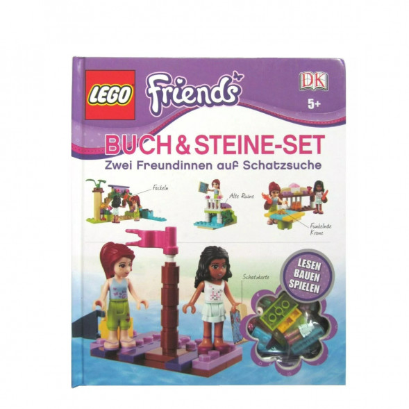 Книга и набор кубиков LEGO Friends Buch &amp;amp; Steine-Set Zwei Freundinnen auf Schatzsuche в Туле