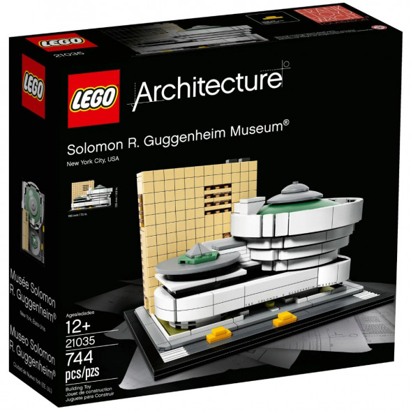 Конструктор LEGO Architecture 21035 Музей Соломона Гуггенхайма в Туле