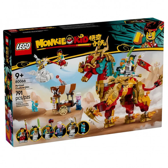 Конструктор LEGO Monkie Kid 80066 Мифическое существо Цилинь в Туле