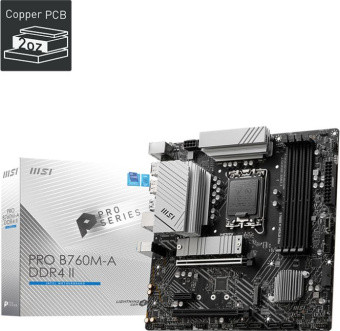 Материнская плата MSI PRO B760M-A DDR4 II в Туле