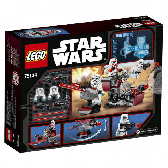Конструктор LEGO Star Wars 75134 Боевой набор Галактической Империи в Туле