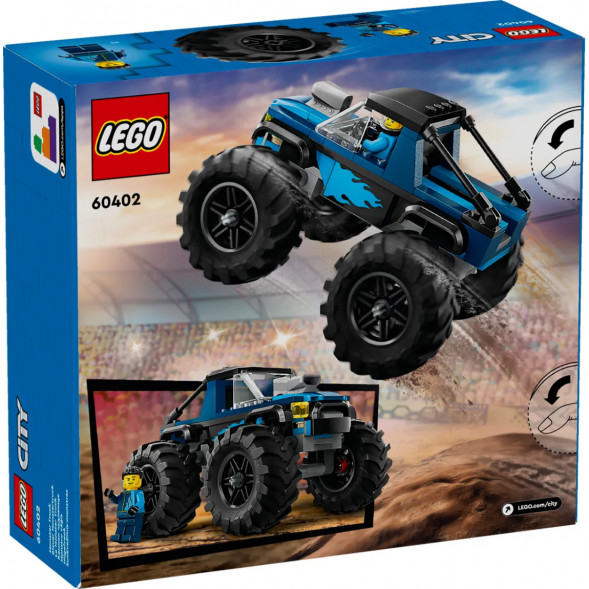 Конструктор LEGO City 60402 Синий Монстр-трак в Туле