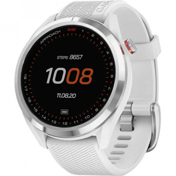 Умные часы для гольфа Garmin Approach S42, белый 010-02572-01 в Туле