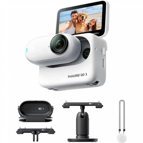 Экшн-камера Insta360 GO 3 Action Kit 64 GB, Arctic White в Туле