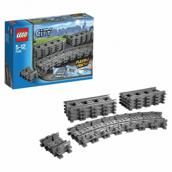 Конструктор LEGO City Trains 7499 Гибкие пути в Туле