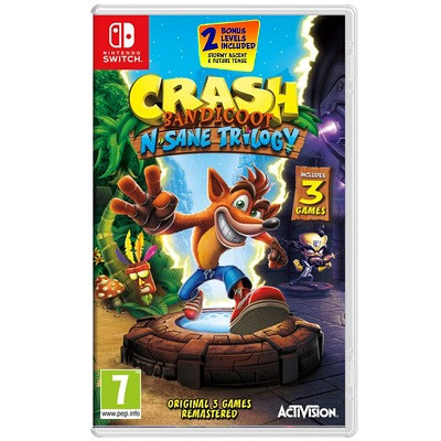 Игра Crash Bandicoot N-Sane Trilogy для (Switch, английский язык) в Туле
