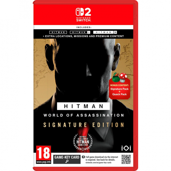Игра Hitman World of Assassination Signature Edition [Nintendo Switch 2, русские субтитры] в Туле