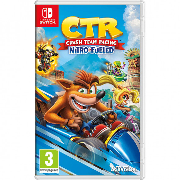 Игра Crash Team Racing Nitro-Fueled для Nintendo Switch, картридж в Туле