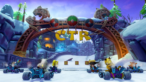 Игра Crash Team Racing Nitro-Fueled для Nintendo Switch, картридж в Туле