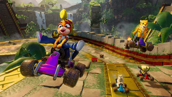 Игра Crash Team Racing Nitro-Fueled для Nintendo Switch, картридж в Туле