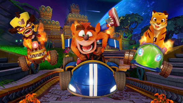Игра Crash Team Racing Nitro-Fueled для Nintendo Switch, картридж в Туле