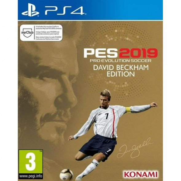 Игра PES 2019: Pro Evolution Soccer. David Beckham Edition [PS4, русские субтитры] в Туле