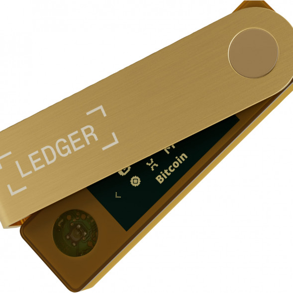 Аппаратный криптокошелек Ledger Nano X, Gold в Туле