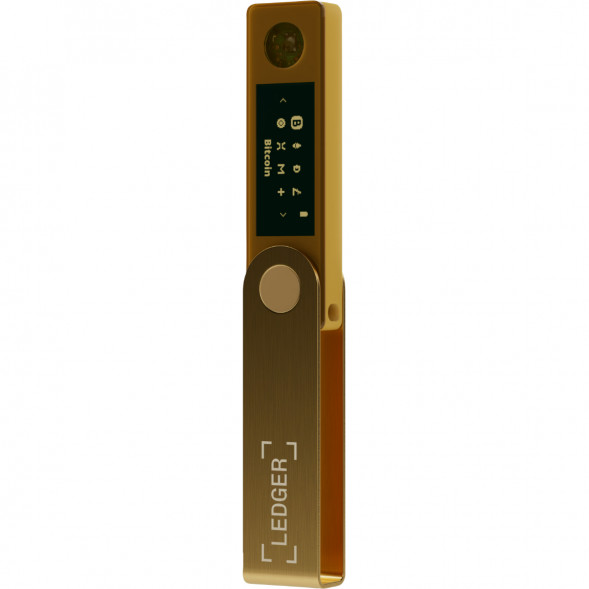 Аппаратный криптокошелек Ledger Nano X, Gold в Туле