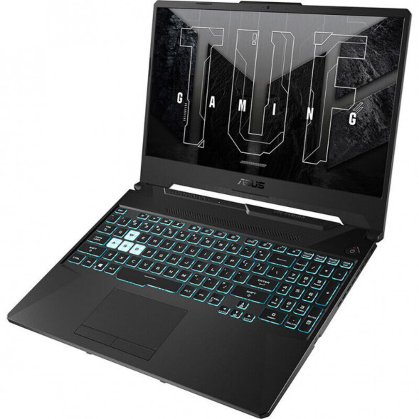 Ноутбук ASUS TUF Gaming A15 FA506NCG-HN199W (15.6&amp;quot;, IPS, AMD Ryzen 7 7445HS 3.2 ГГц, 6 ядер, 16 ГБ DDR5, SSD 512 ГБ, GeForce RTX 3050, Windows 11 Home), черный в Туле