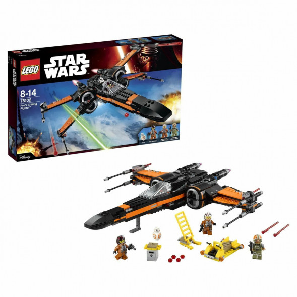 Конструктор LEGO Star Wars 75102 Истребитель По (Poe&amp;#039;s X-Wing Fighter) в Туле