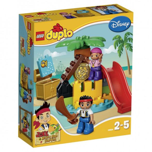 Конструктор LEGO DUPLO Jake 10604 Остров сокровищ в Туле