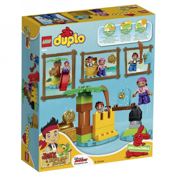 Конструктор LEGO DUPLO Jake 10604 Остров сокровищ в Туле