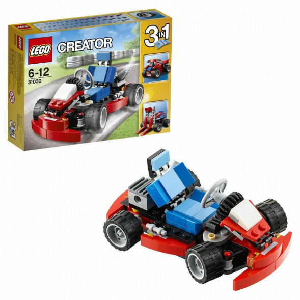 Конструктор LEGO Creator 31030 Красный гоночный карт в Туле