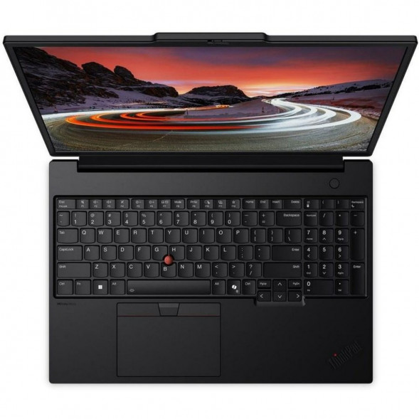 Ноутбук Lenovo ThinkPad P16s G4 21QWA00TCD (16&amp;quot;, OLED, Intel Core Ultra 7 255H 2 ГГц, 16 ядер, 32ГБ DDR5, 512ТБ SSD, Intel Arc 140T, Windows 11 Pro), черный в Туле