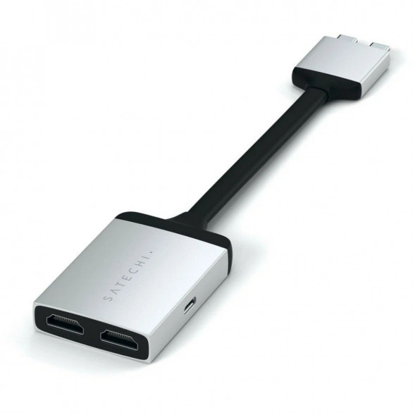 Адаптер Satechi USB-C Dual 4K HDMI Adapter (2xHDMI, USB Type-C) в Туле