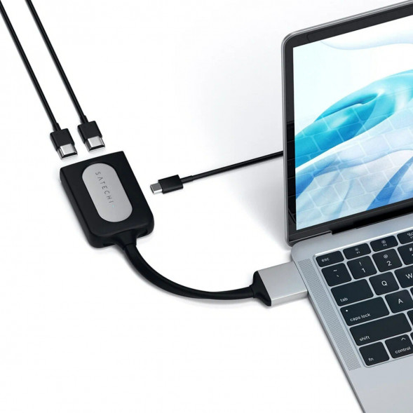 Адаптер Satechi USB-C Dual 4K HDMI Adapter (2xHDMI, USB Type-C) в Туле