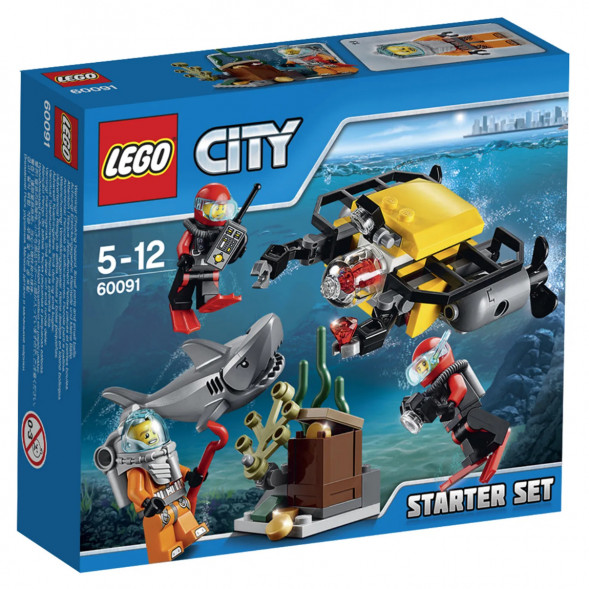 Конструктор LEGO City Deep Sea Explorers 60091 Исследование морских глубин в Туле