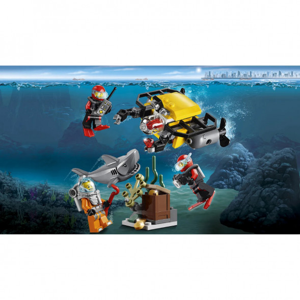 Конструктор LEGO City Deep Sea Explorers 60091 Исследование морских глубин в Туле