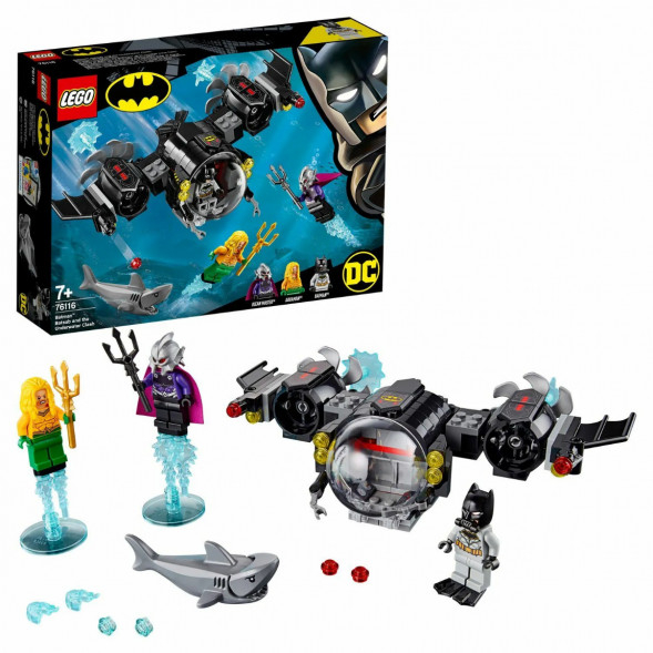 Конструктор LEGO Super Heroes 76116 Подводный бой Бэтмена в Туле