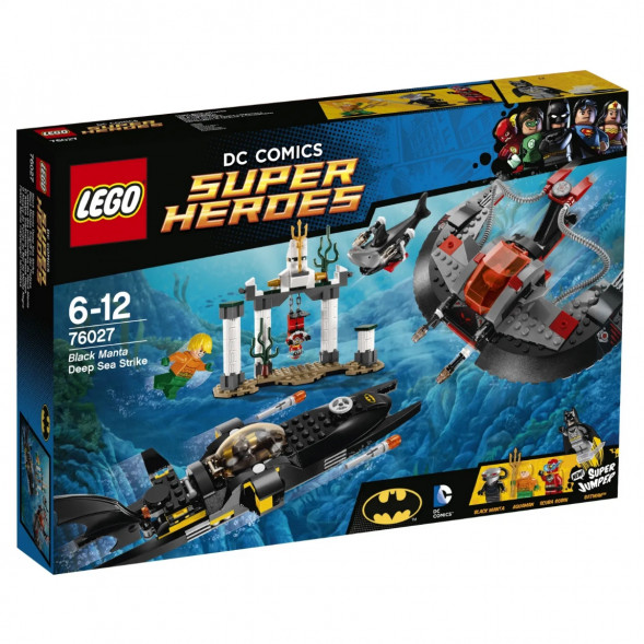 Конструктор LEGO Super Heroes 76027 Глубоководная атака Черного Манта в Туле