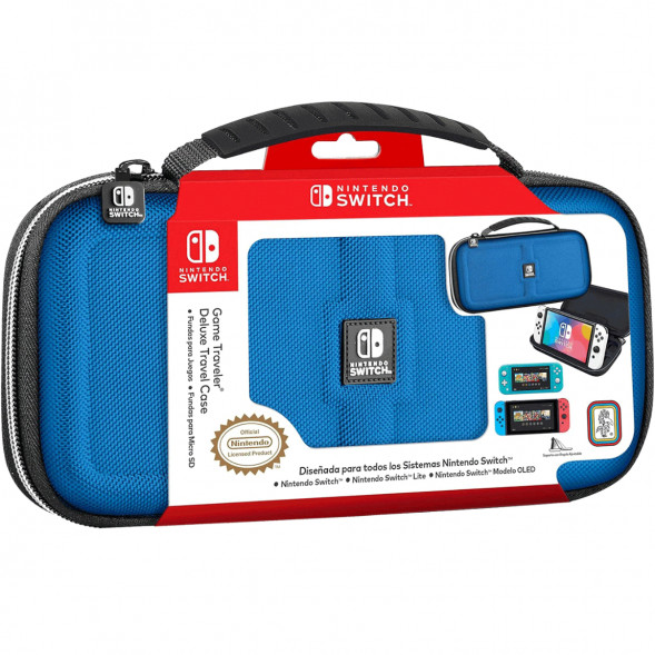Чехол BIG BEN Deluxe для Nintendo Switch/OLED/Lite, синий в Туле