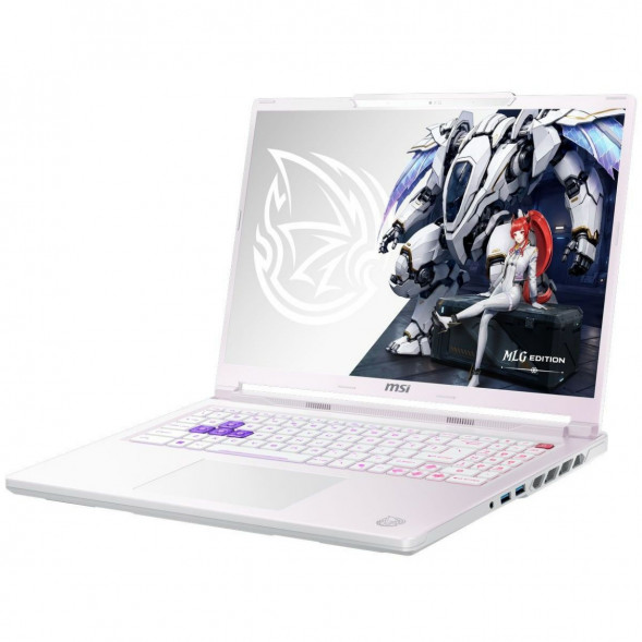 Ноутбук MSI Crosshair A16 HX MLG Edition E8WGXK-089XRUY (16&amp;quot;, IPS, AMD Ryzen 9 8940HX 2.4ГГц, 16 ядер, 16ГБ DDR5, 1ТБ SSD, NVIDIA GeForce RTX 5070 - 12 ГБ, без ОС), белый в Туле