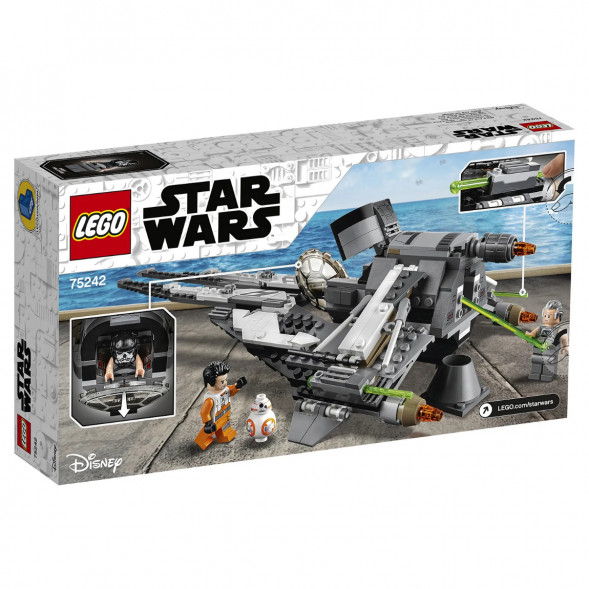 Конструктор LEGO Star Wars 75242 Перехватчик СИД Чёрного аса в Туле