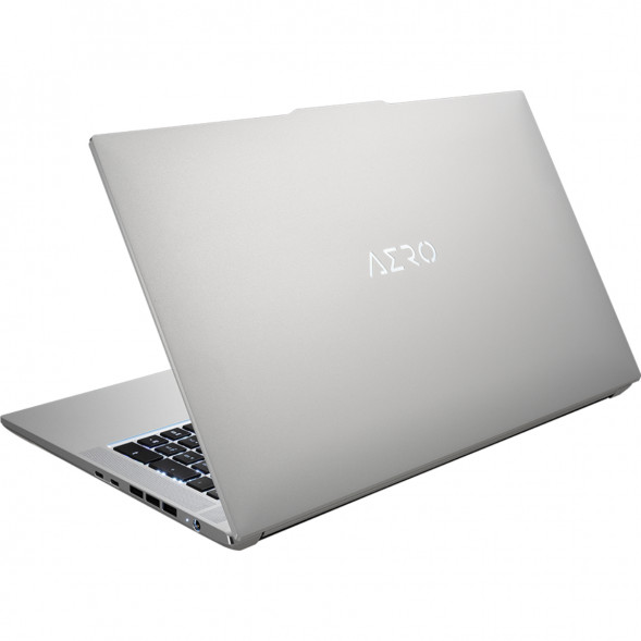 Ноутбук Gigabyte Aero 17 XE5 (XE5-73RU744HP) (17.3&amp;quot;, IPS, Intel Core i7 12700H 2.3ГГц, 14 ядер, 32ГБ DDR5, 1ТБ SSD, NVIDIA GeForce RTX 3070 Ti - 8 ГБ, Windows 11 Pro), серебристый в Туле