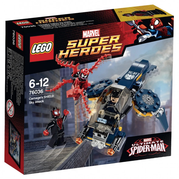 Конструктор LEGO Super Heroes 76036 Воздушная атака Карнажа в Туле
