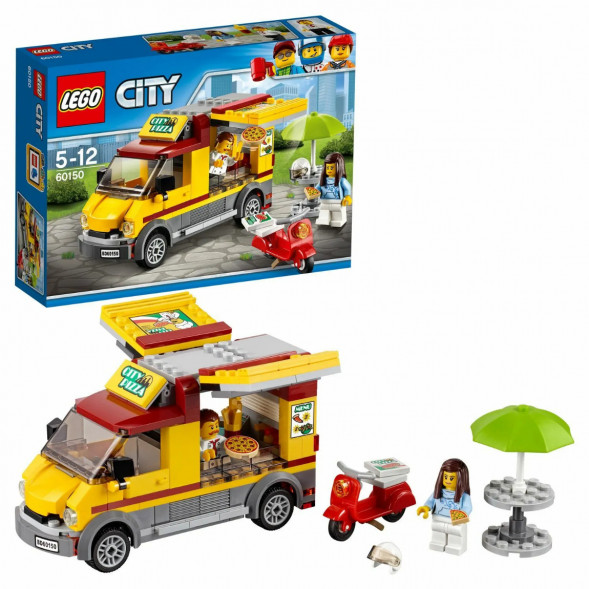 Конструктор LEGO City Great Vehicles 60150 Фургон-пиццерия в Туле