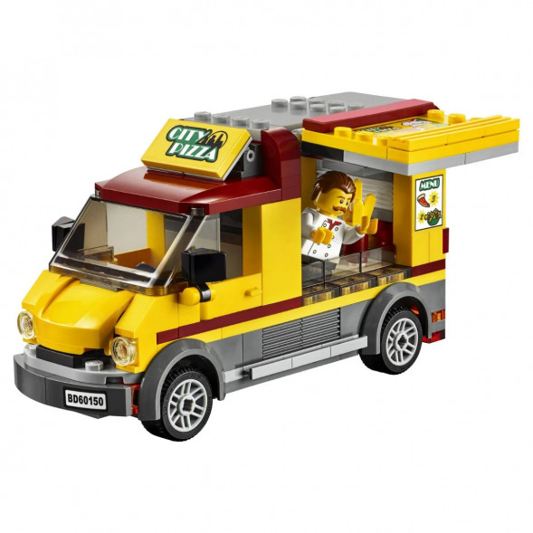 Конструктор LEGO City Great Vehicles 60150 Фургон-пиццерия в Туле
