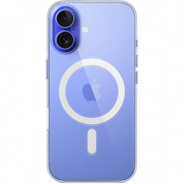 Чехол Apple Clear Case with MagSafe для iPhone 16 Plus, прозрачный (MA7D4ZM/A) в Туле