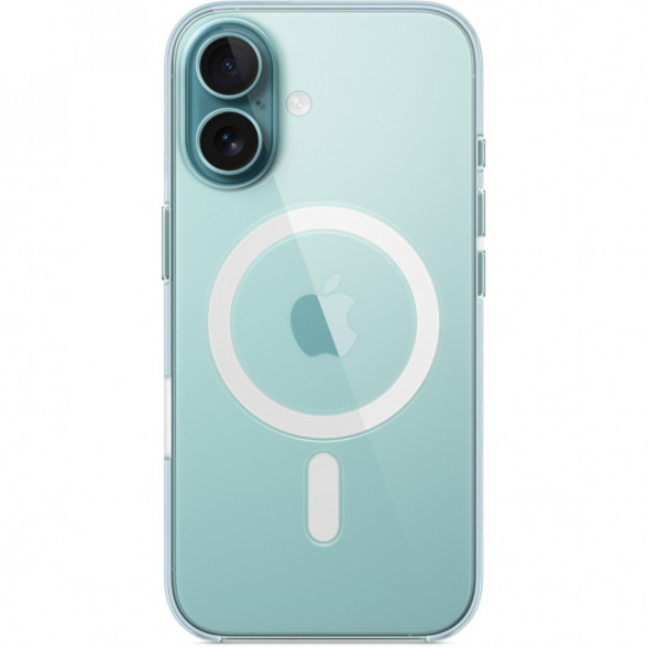 Чехол Apple Clear Case with MagSafe для iPhone 16 Plus, прозрачный (MA7D4ZM/A) в Туле
